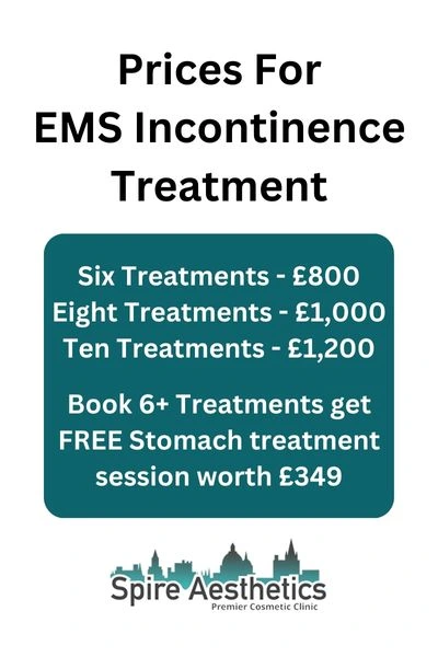 EMS Incontinence Treatment Prices Cirencester