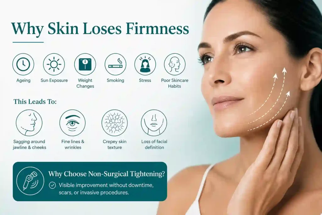 What Makes Skin Lose Firmness and Why Do People Seek Non-Surgical Tightening Cirencester?